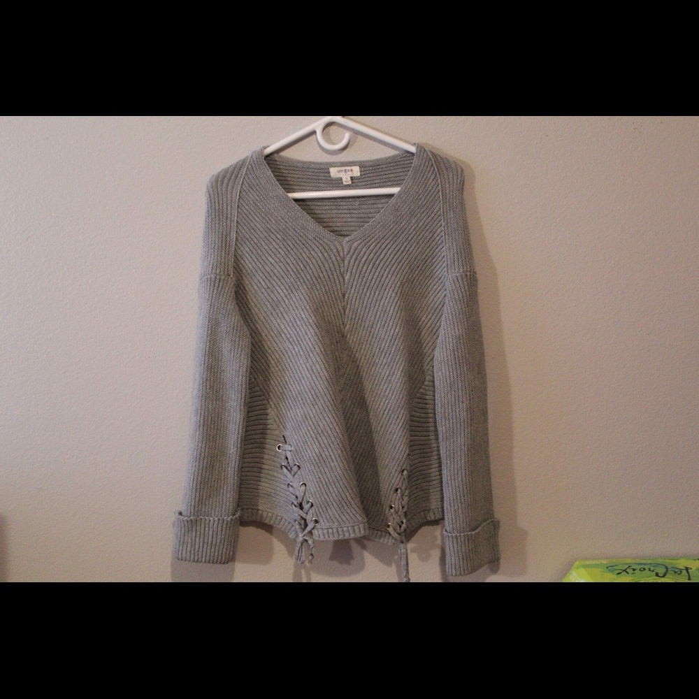 Grey Umgee Sweater